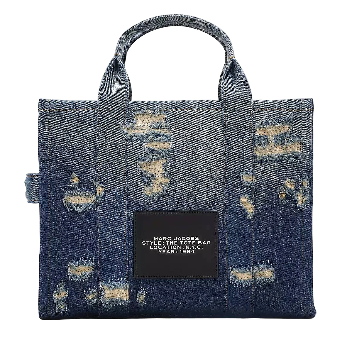 Marc Jacobs The Rip and Repair Medium Tote Bag - Blue - Image 2