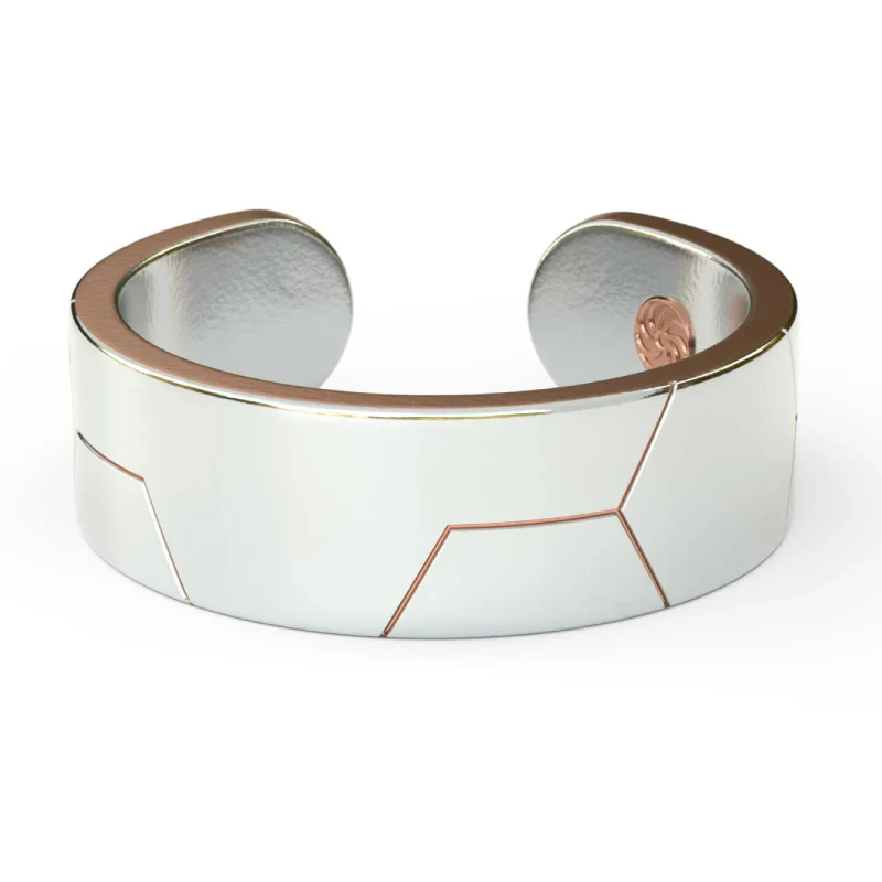 Metal Alchemist Honey Comb Bold Ring in 925 Sterling Silver - Image 7