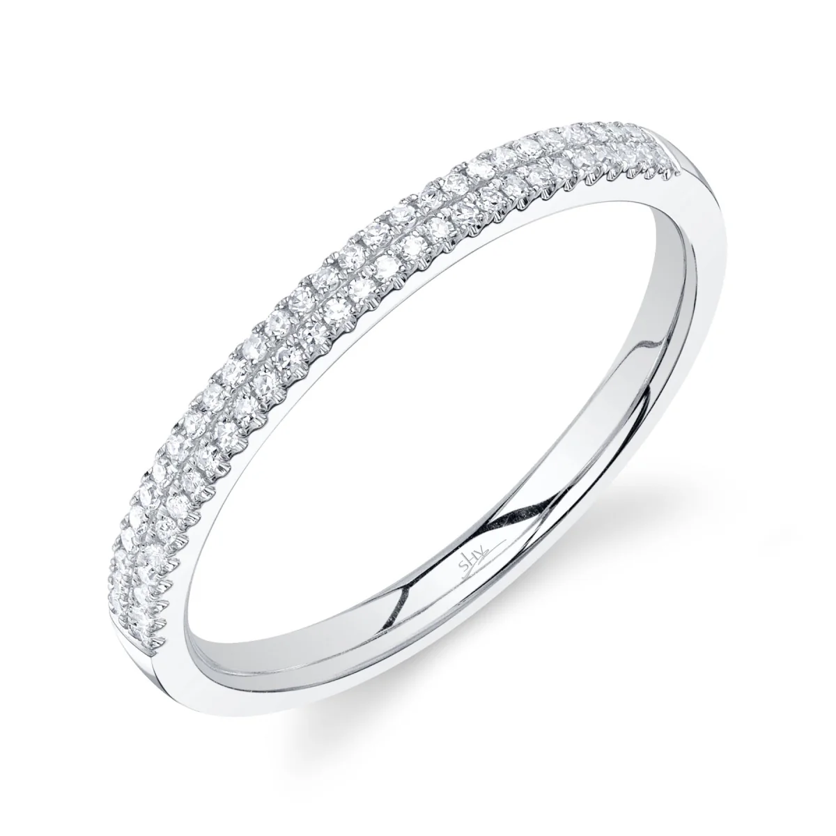 Shy Creation Kate Women's 0.12 ct. Diamond Band - Size 7 - Image 3