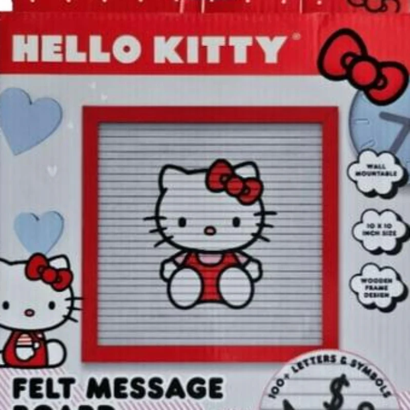 Hello Kitty 10" x 10" Felt Message Board - Image 2