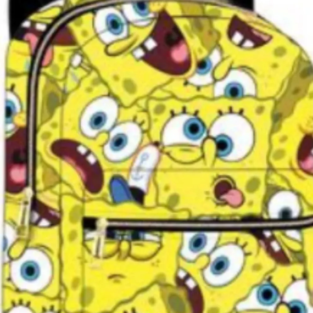 SpongeBob 16" All Over Print Backpack - Yellow - Image 2