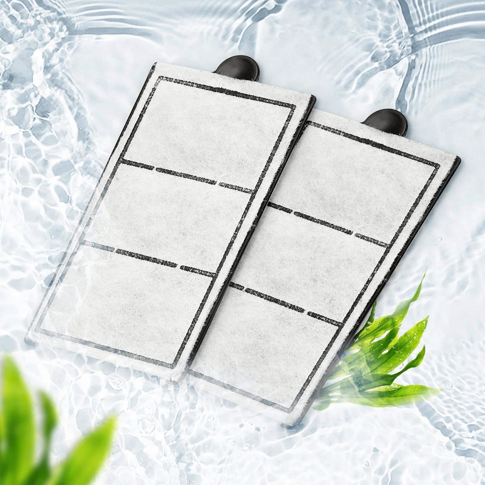 8 PCS Aquarium Filter Cotton Replacement for 2.5/3.5gal MN-200 MN-280 - Image 7