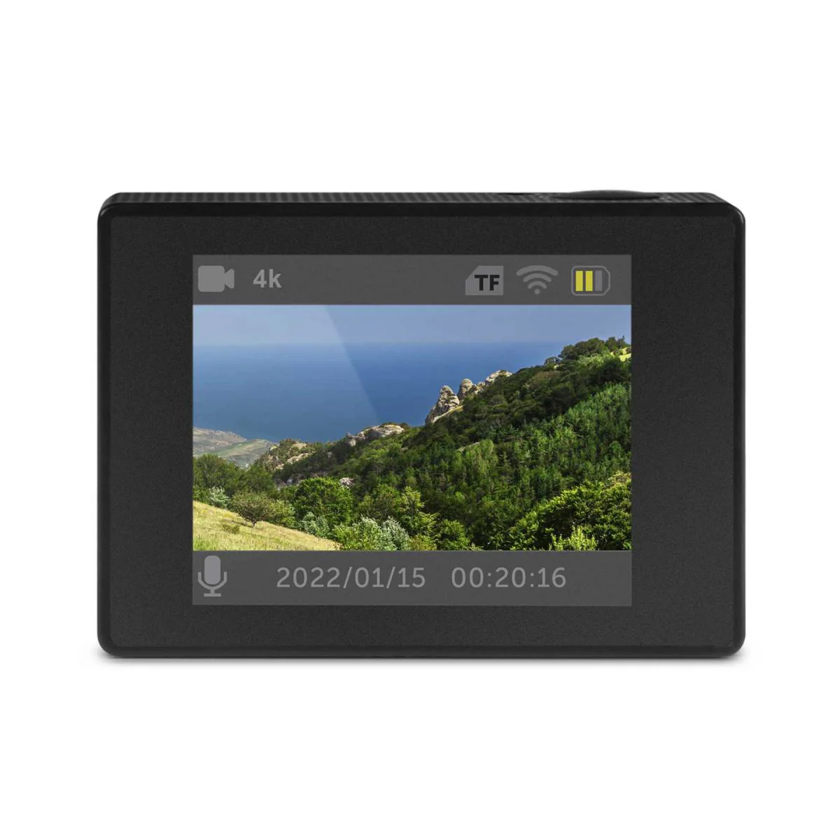 Aluratek ASC4KWF 4K Wi-Fi Sports Action Camera - Black - Image 6