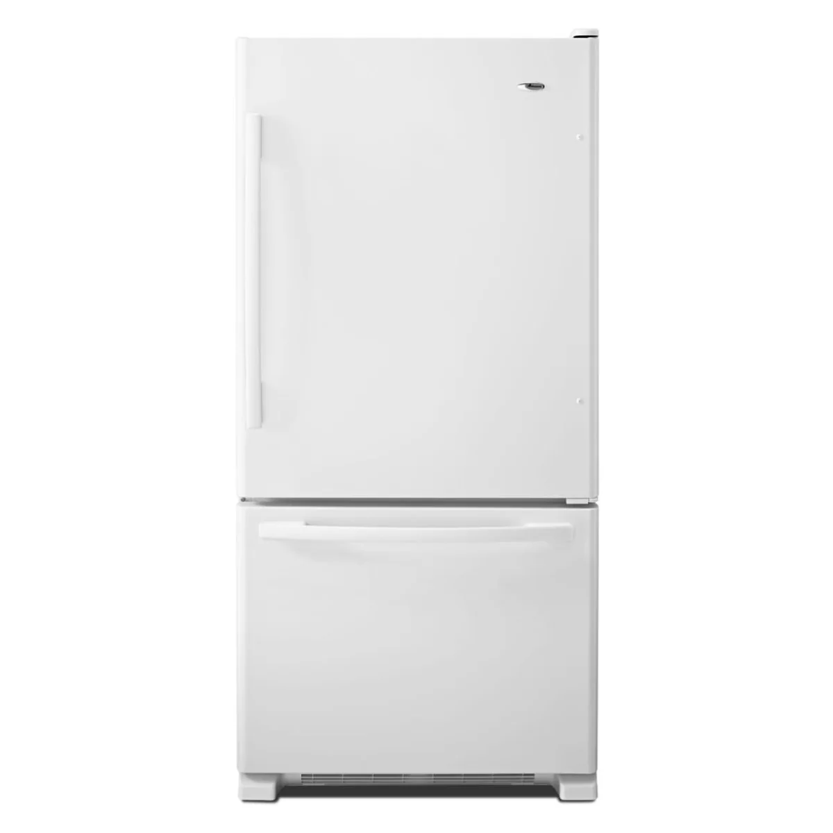 Amana 22 cu. ft. Bottom-Freezer Refrigerator with Spillsaver Glass Shelves - Image 4