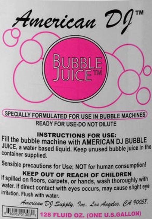 American DJ BUB/G Bubble Juice 1 Gallon - Image 2