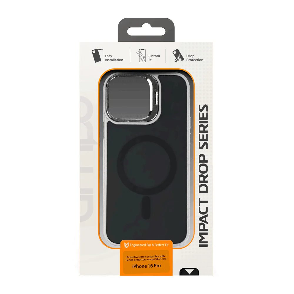 AMPD Smoke CamKick MagSafe Case for Apple iPhone 16 Pro - Gray - Image 4