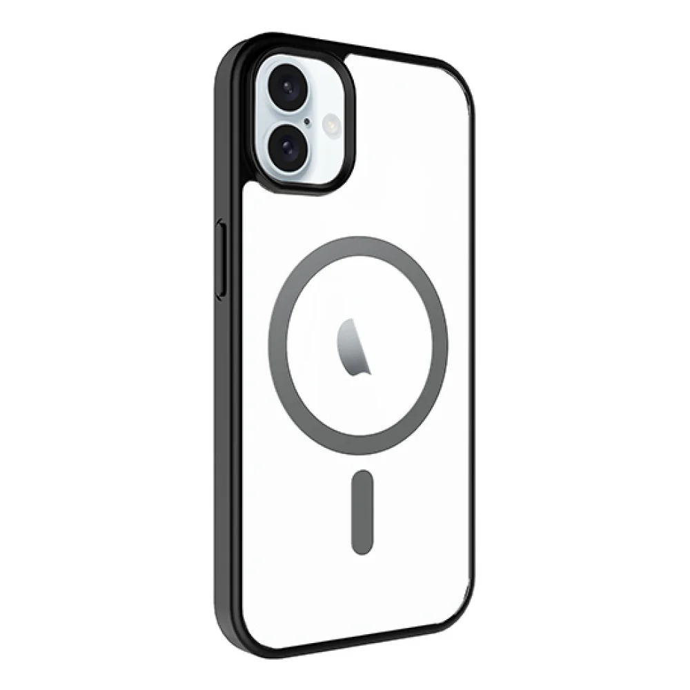 AMPD2 Magsafe Bumper Case for Apple iPhone 16 - Black - Image 2