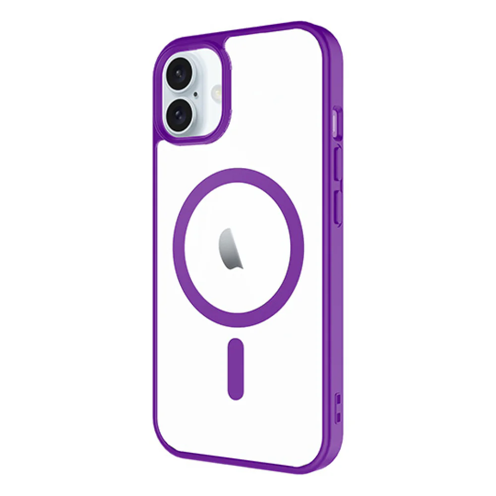 AMPD2 Magsafe Bumper Case for Apple iPhone 16 - Purple - Image 3