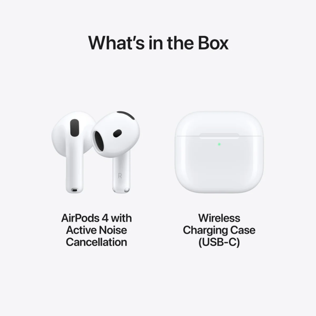 Apple - AirPods 4 with Active Noise Cancellation - White - Image 6