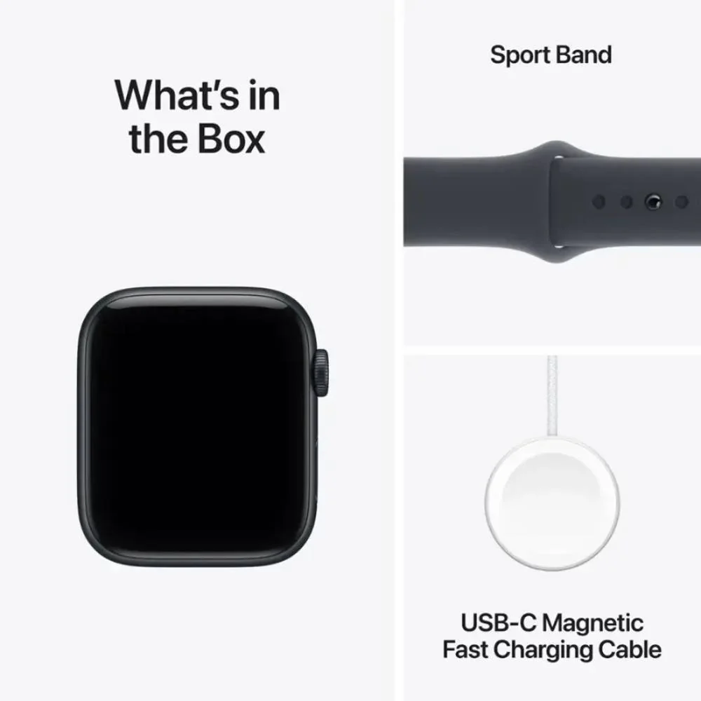 Apple Watch SE 3 Unisex 40mm Aluminum Case Smartwatch with Sport Band - GPS - Image 17