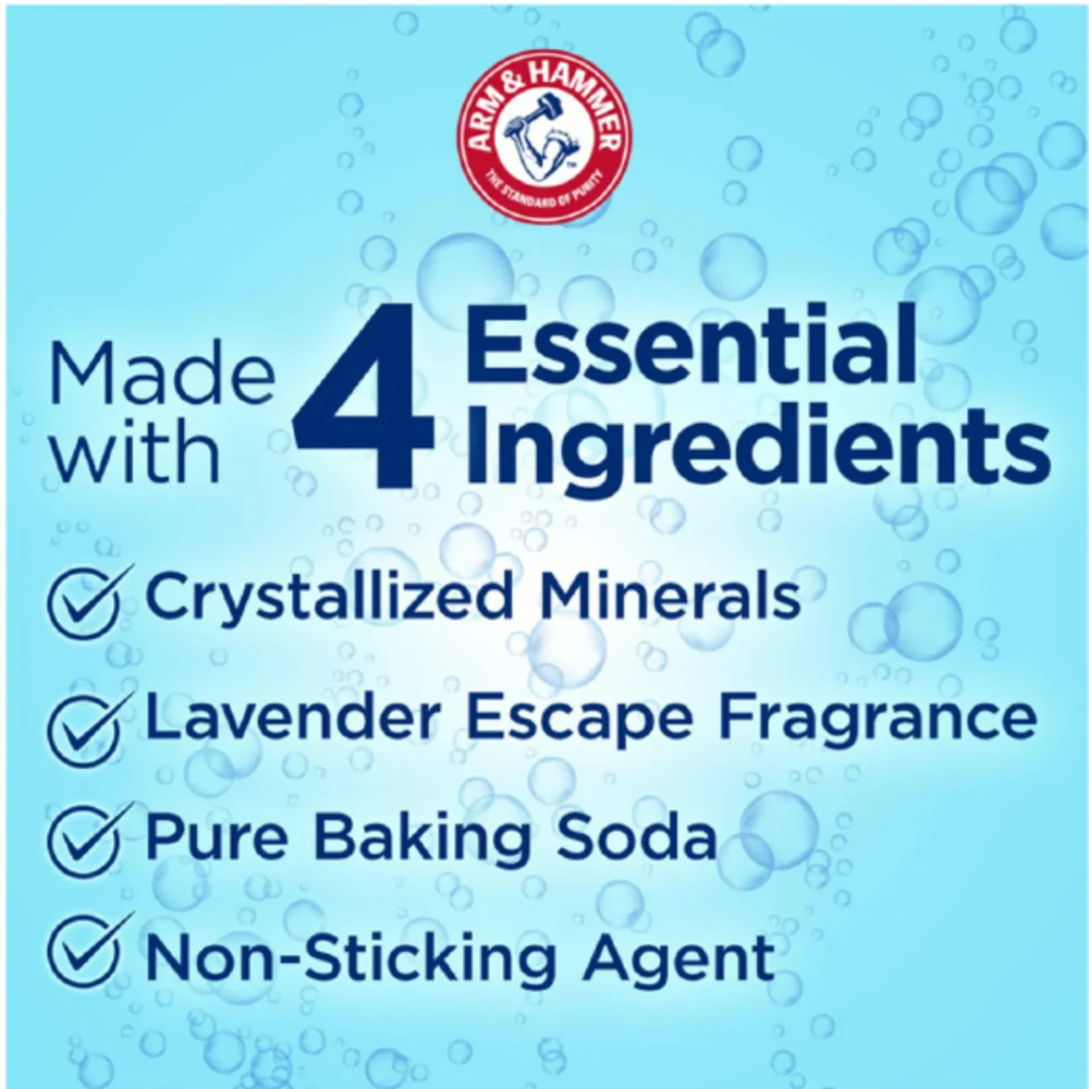 ARM & HAMMER 18 oz Light In-Wash Scent Booster Lavender Escape Crystals - Image 3
