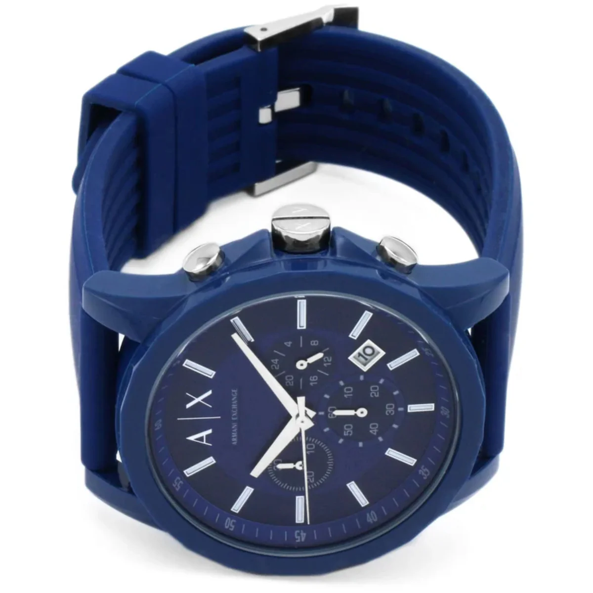 Armani Exchange Active Men's 44mm Strap Watch - Blue - Image 3