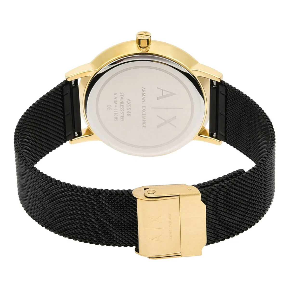 Armani Exchange Lola Women's 36mm Bracelet Watch - Black - Image 4