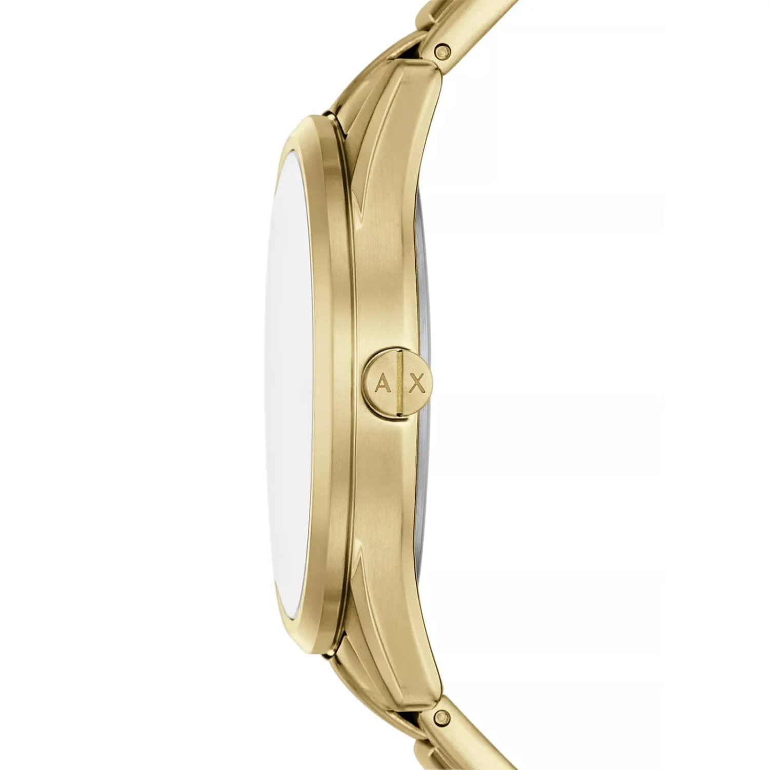 Armani Exchange Multifunction Men's 42mm Gold Bracelet Watch - Black Dial - Image 4