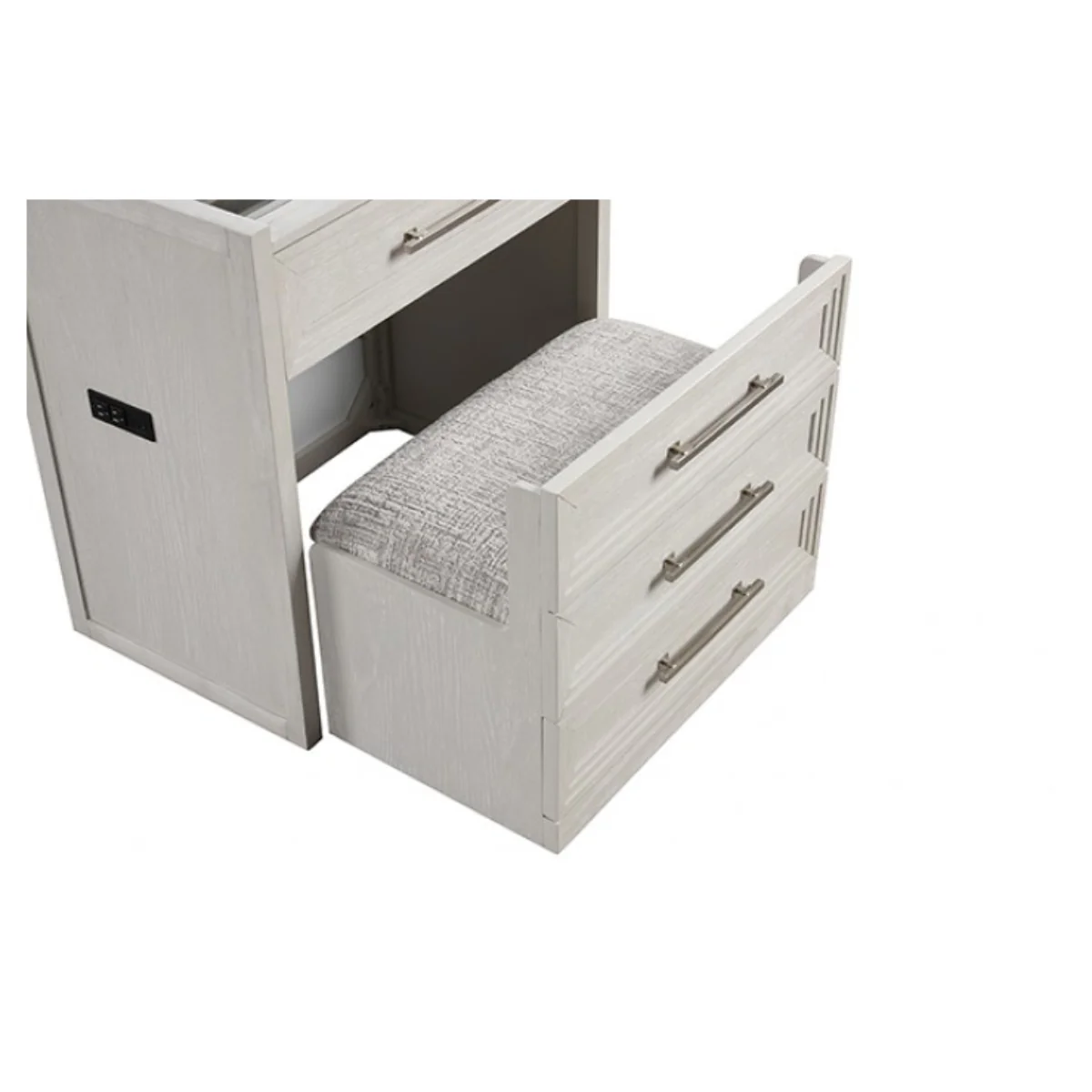 Ashbourne 33.5" Vanity Set with Stool by Furniture of America - Image 8