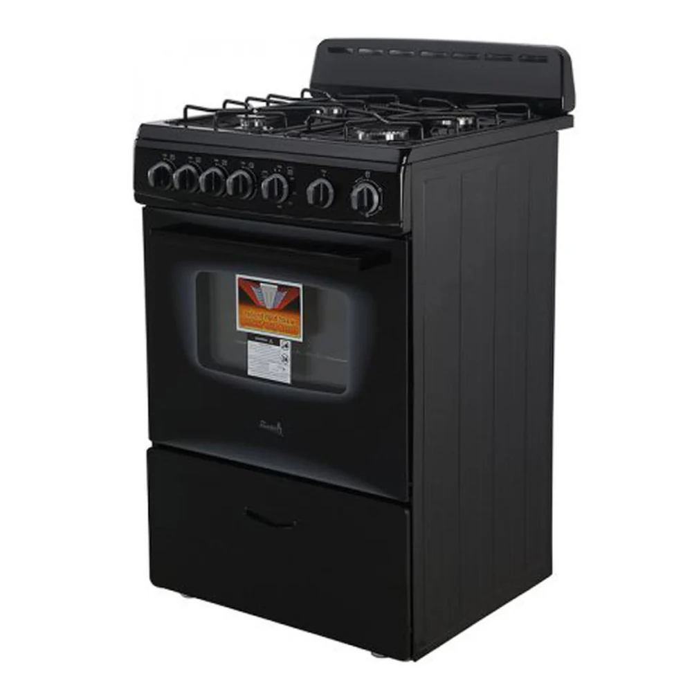 Avanti GR2415CB 24" Compact Gas Range Oven, Black - Image 2