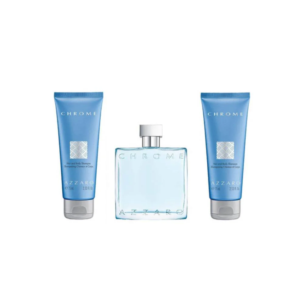 Azzaro Men's Chrome (3 Pieces) Gift Set