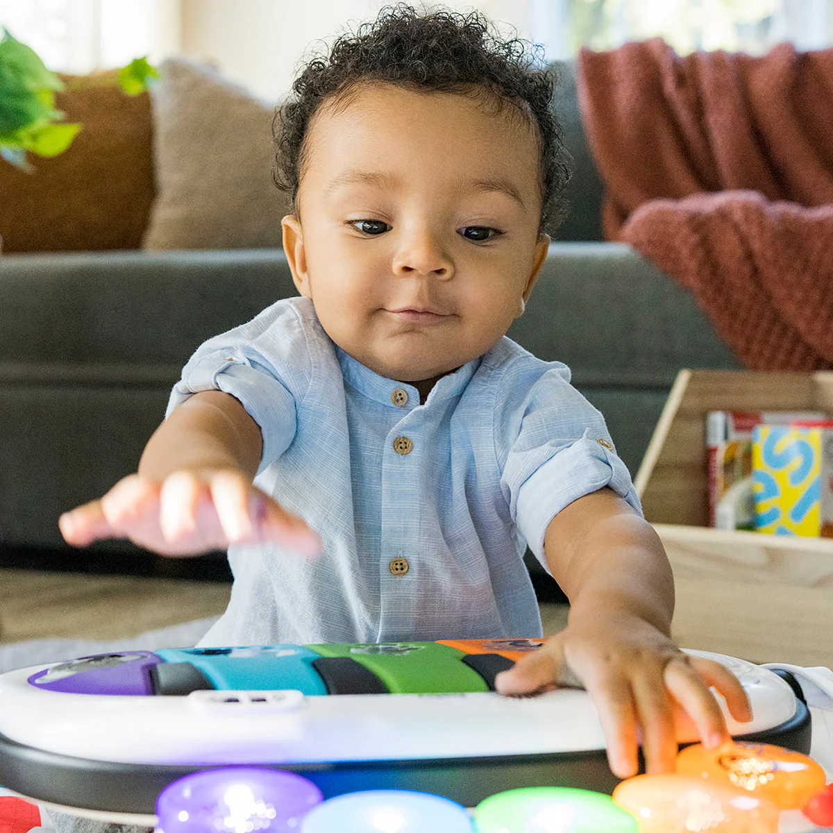 Baby Einstein 4-in-1 Kickin' Tunes Music and Language Discovery Play Gym - Image 2