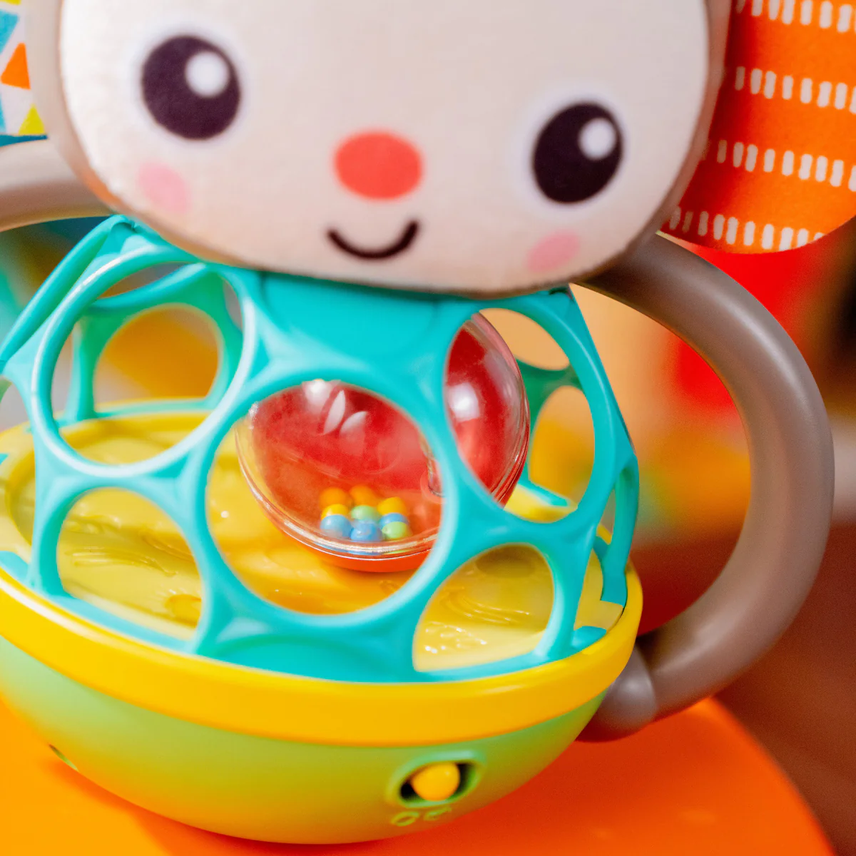 Baby Einstein Curious Car Neptune Oball Car and Rattle Toy - Image 3