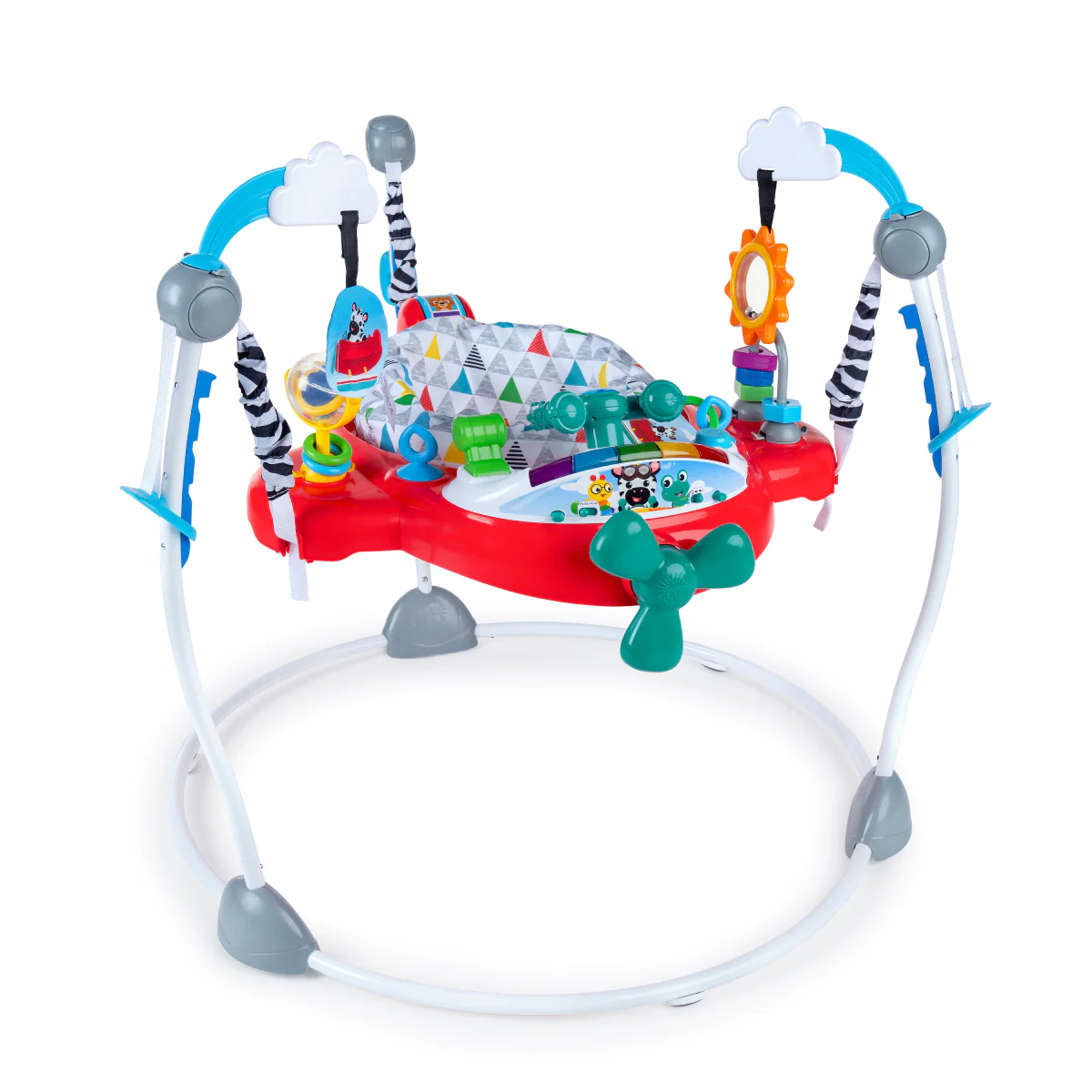 Baby Einstein Ocean Explorers Airplane Adventure 2-in-1 Activity Jumper with 360 Degree Rotating Seat for 6+ Months