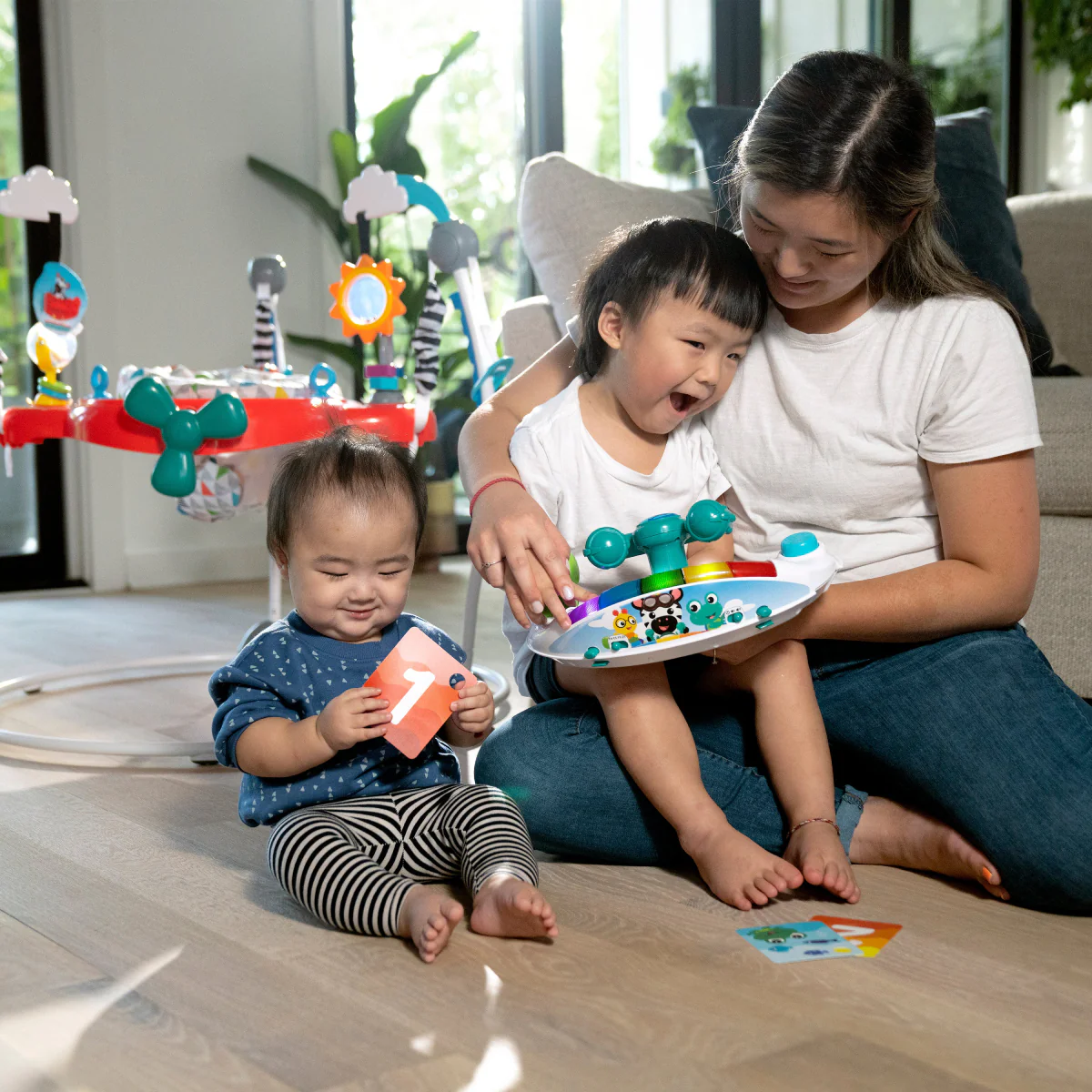 Baby Einstein Ocean Explorers Airplane Adventure 2-in-1 Activity Jumper with 360 Degree Rotating Seat for 6+ Months - Image 6