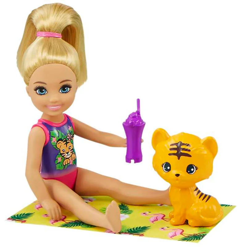 Barbie & Chelsea The Lost Birthday Doll & Splashtastic Pool Surprise Playset - Image 5