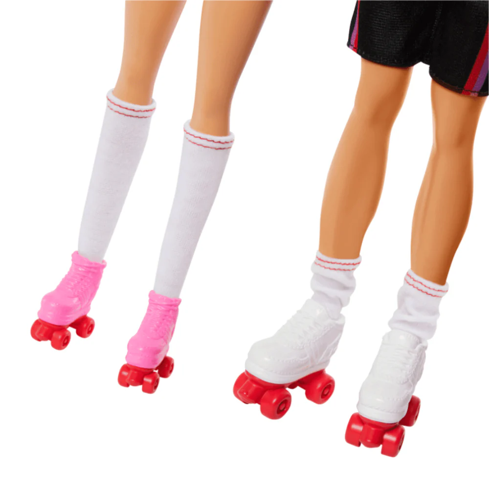 Barbie Fashionistas Roller-Skating Theme Doll with Accessories Set (2-Pieces) - Image 5