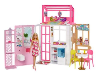 Barbie Vacation House and Doll Playset - Image 2