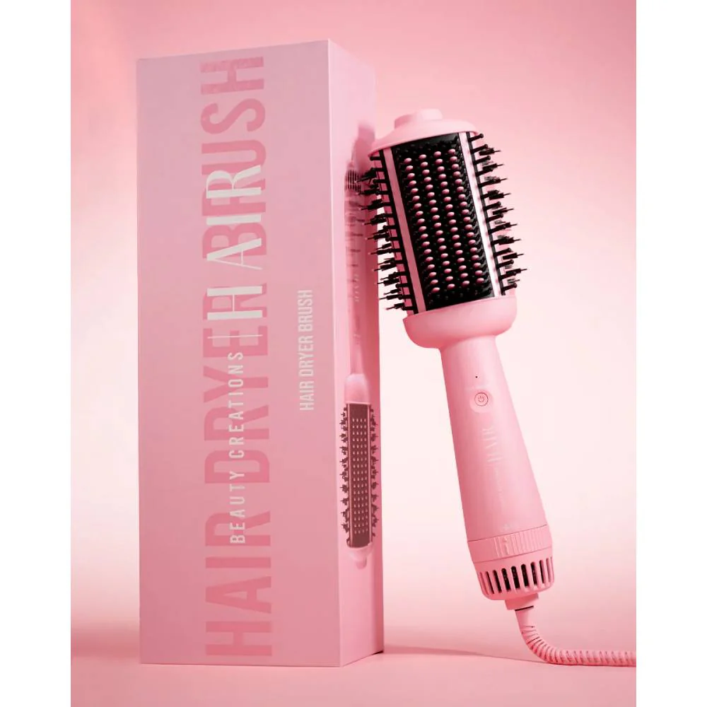 Beauty Creations Hair Dryer Brush - Pink - Image 6