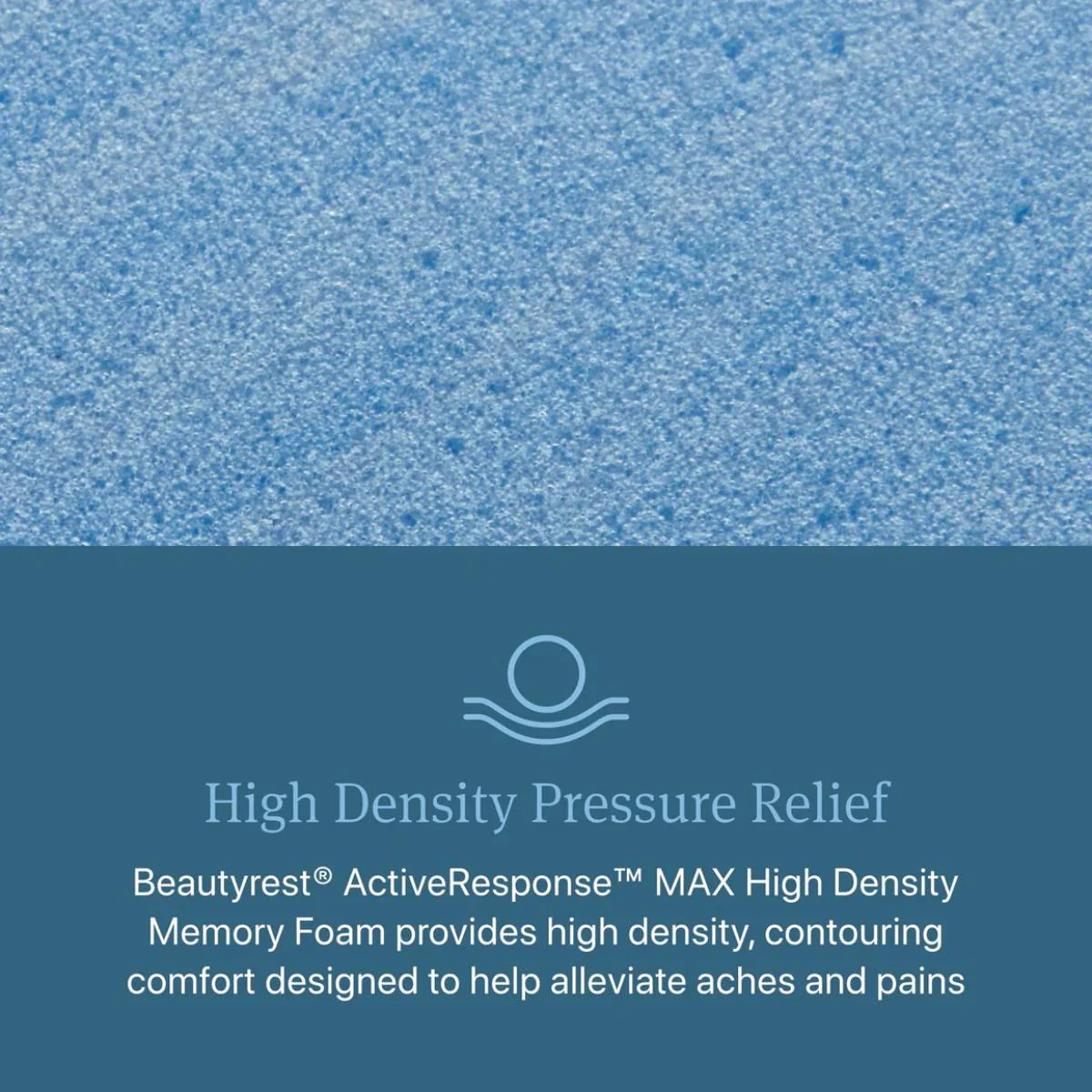 Beautyrest Level Two 12" Hybrid Medium Firm Queen Size Mattress -  Blue/Gray - Image 10
