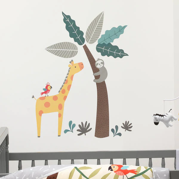 Bedtime Originals Mighty Jungle Animals Wall Decals - Image 2
