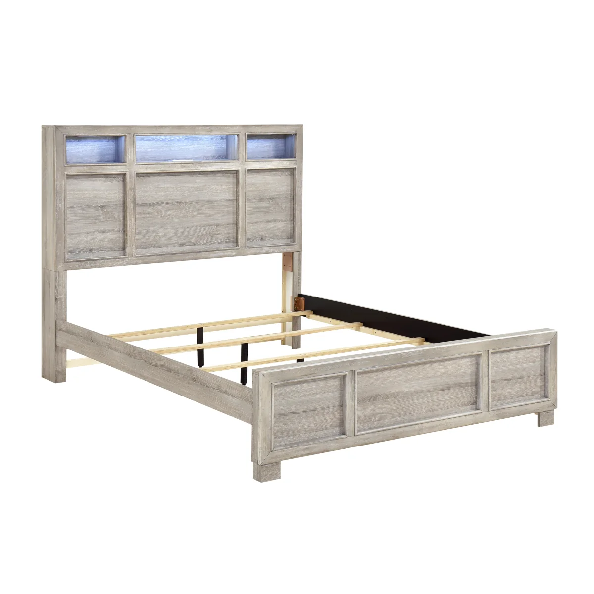Bennett Bed by Homelegance - Gray - Image 3