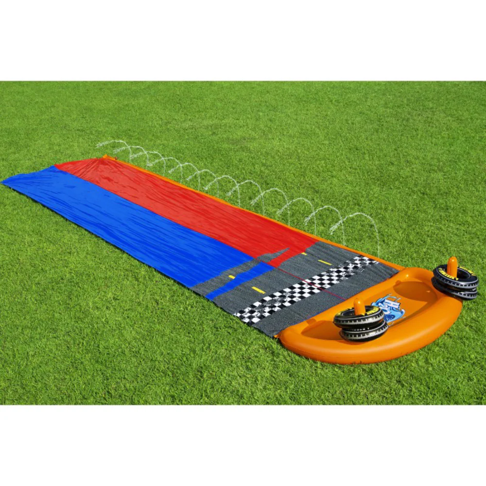 Bestway H2OGO! 16' Splashy Speedway Slide - Image 4