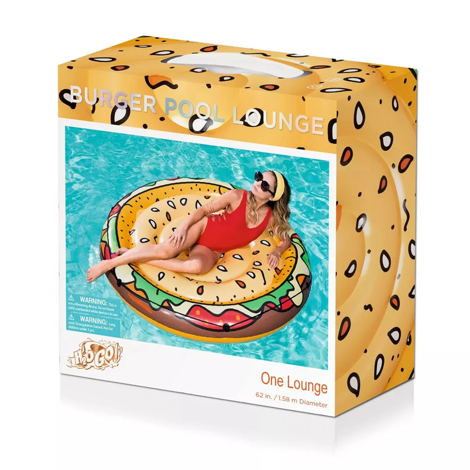 Bestway H2OGO! Burger Pool Lounge - Image 3