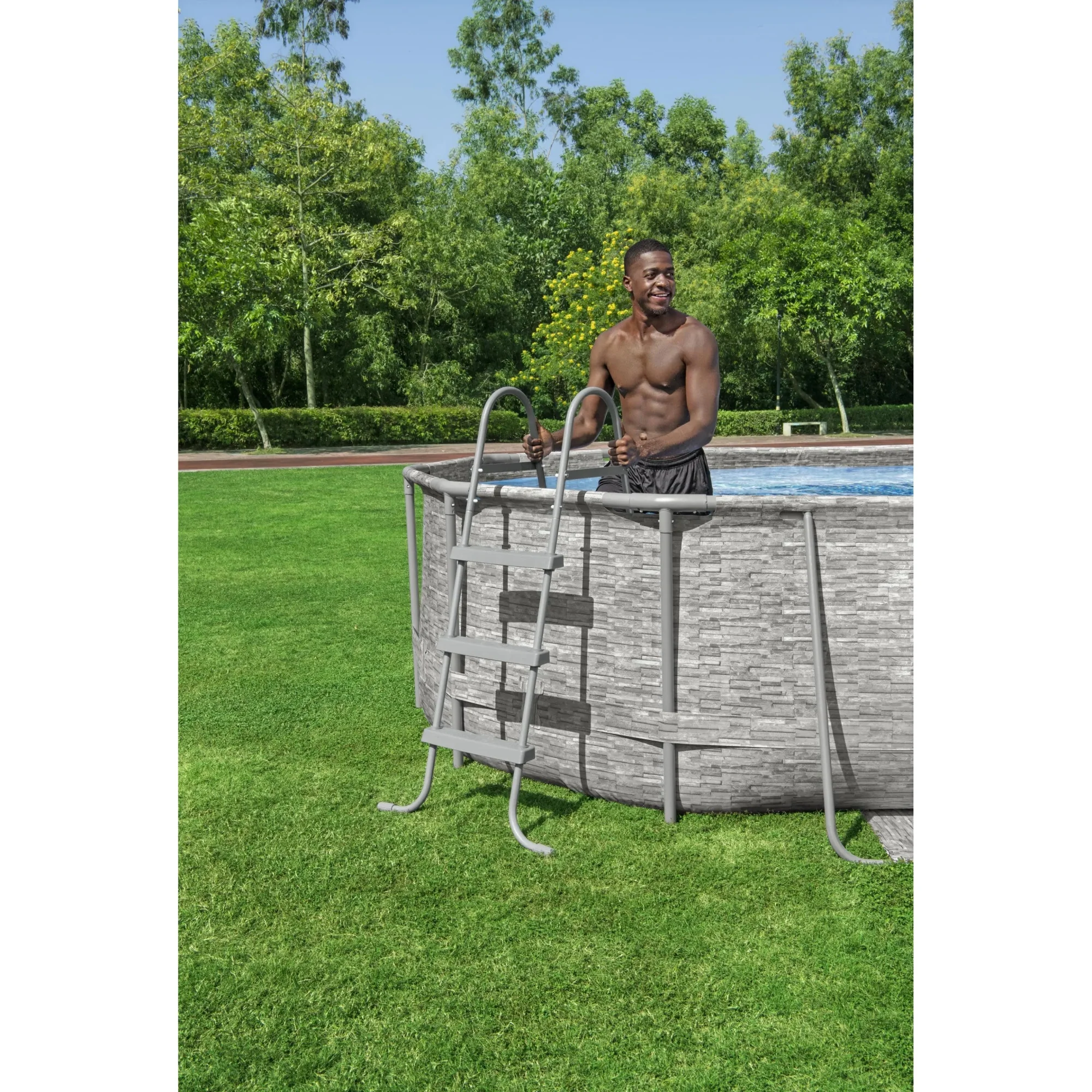 Bestway Power Steel Swim Vista Series II 14' X 8'2" X 39.5" Above Ground Pool Set - Image 8