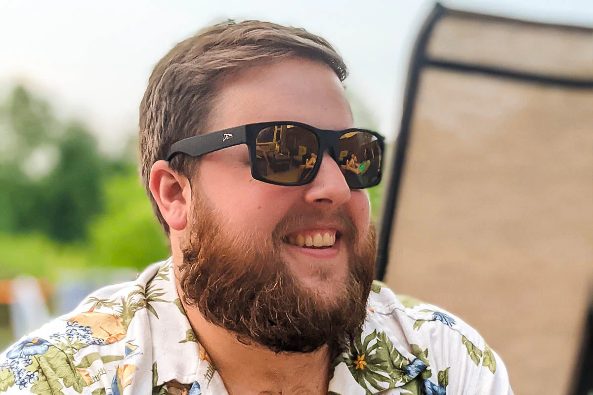 Big Kahuna XL - Matte Black - 24k Gold Polarized - Image 2