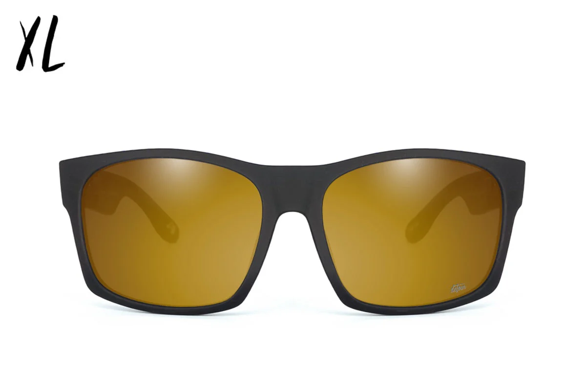 Big Kahuna XL - Matte Black - 24k Gold Polarized - Image 5