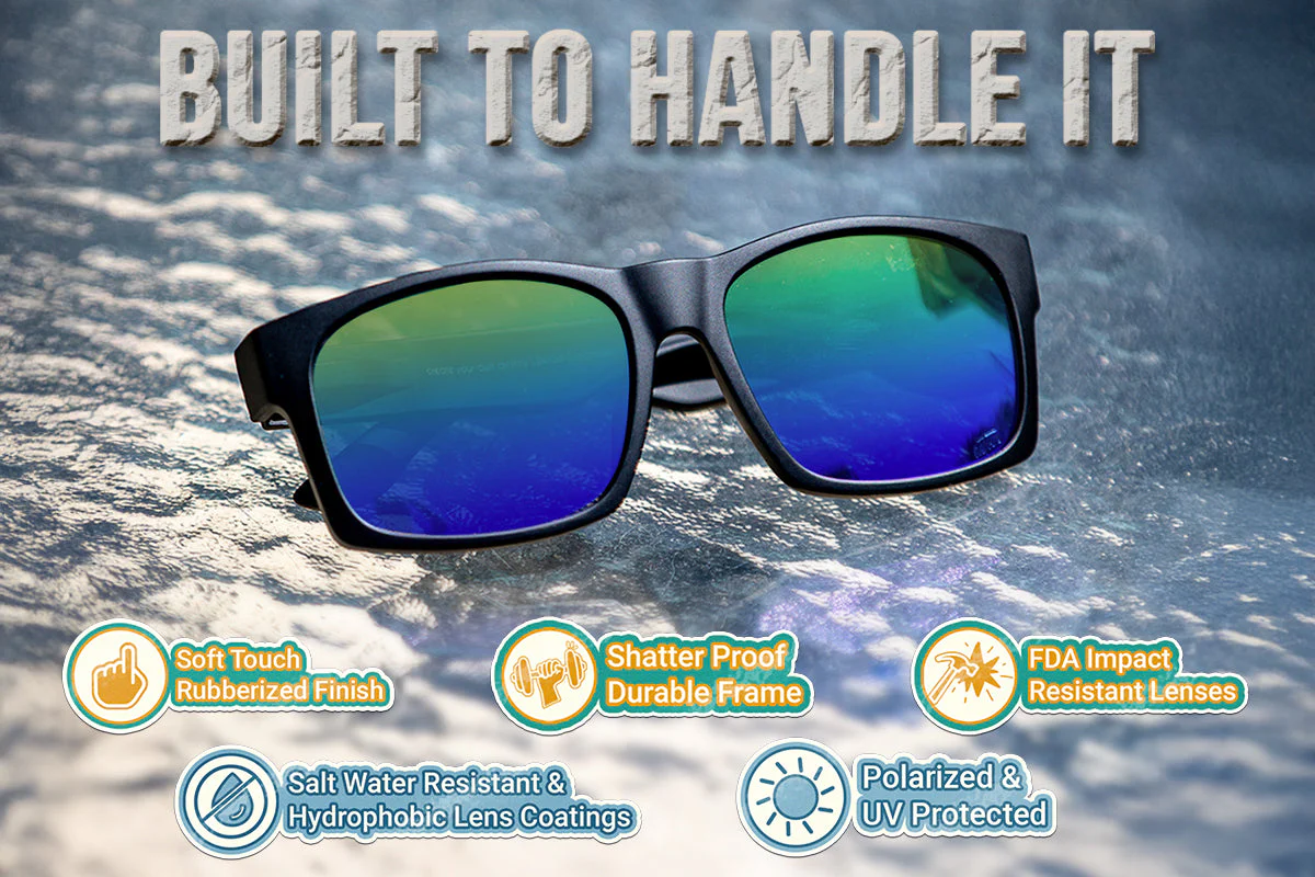Big Kahuna XL - Matte Black - Deep Blue Polarized - Image 5