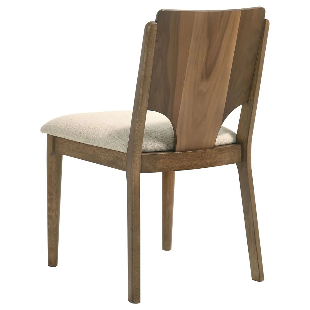 Biltmore 5 Piece Round Wood Dining Table Set - Image 9