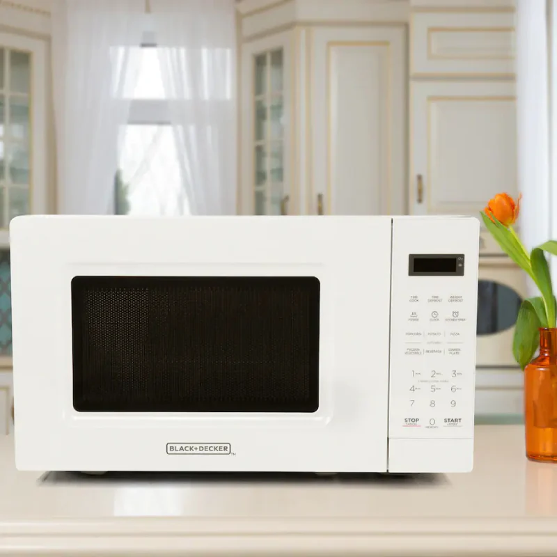 Black+Decker 0.7 cu.ft LED Digital Microwave Oven with Child Safety Lock - Image 10