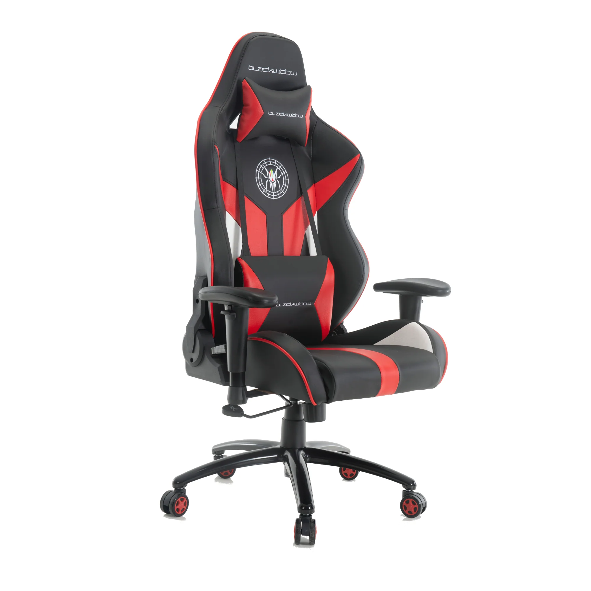 Black Widow Gaming Chair with Back Support Pillow - Image 2