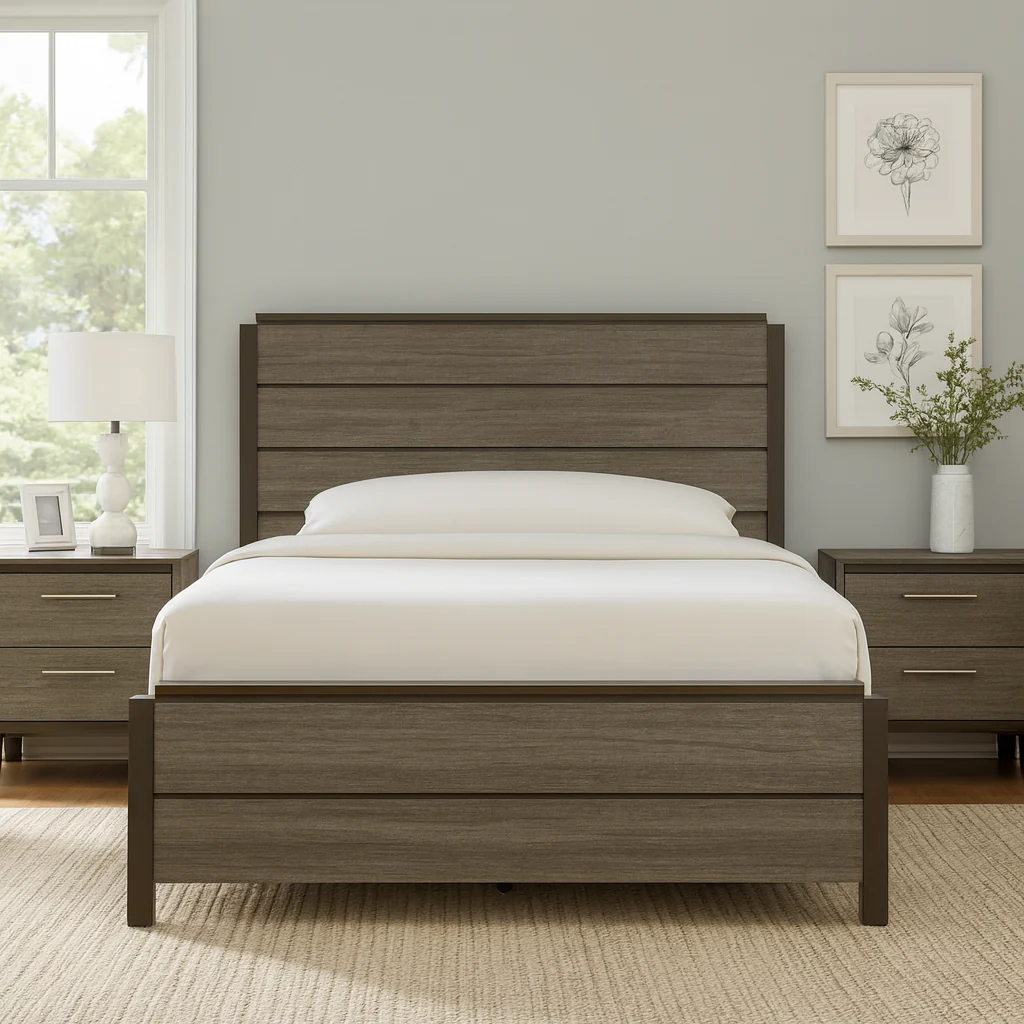 Blake Queen Bed and Two Night Stands by Best Home