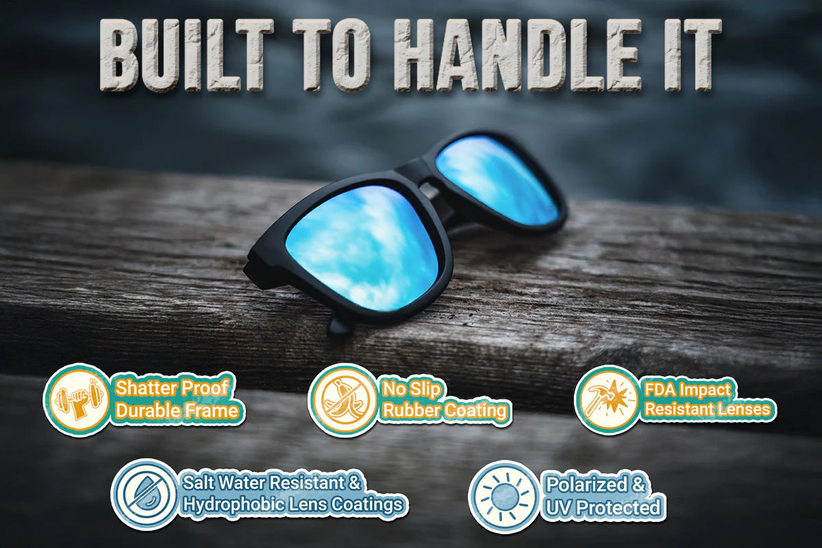 Blue Marble - Jet Black Lens Polarized - Essentials - Image 5