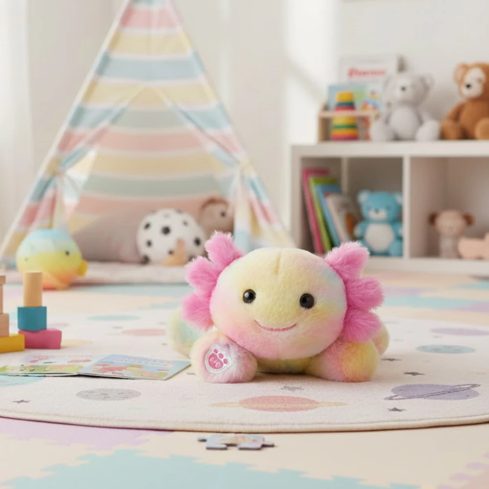Build-A-Bear 7" Mini Beans Axolotl Plush Toy - Image 2
