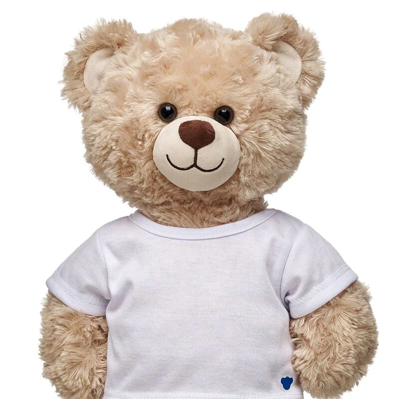 Build-A-Bear Classic T-Shirt for Stuffed Teddy Bear - White - Image 2