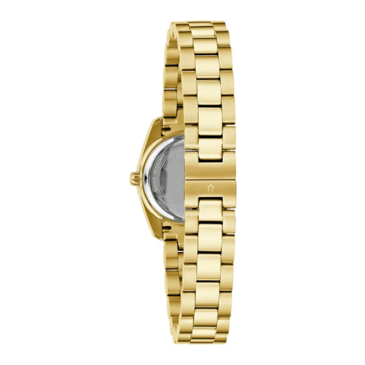 Bulova Classic Crystal Women's 23mm Analog Bracelet Watch - Gold - Image 3