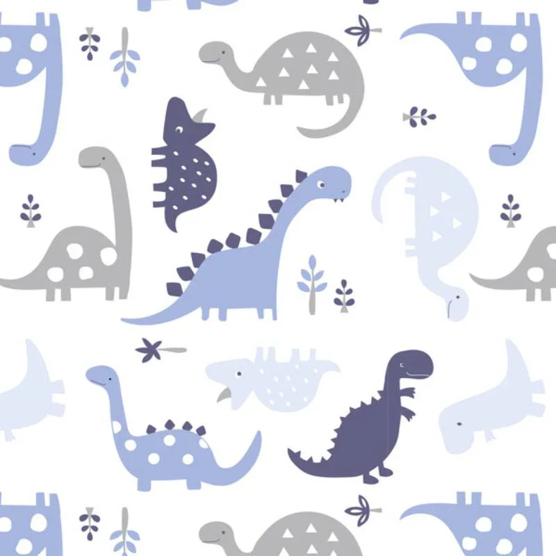 Bundle: Soho Baby Hampton Stone Wash 4-in-1 Convertible Crib + Bedtime Originals Roar Dinosaur Wall Decals + Crib Bedding Set (3 Pieces) + Fitted Crib Sheet - Image 20