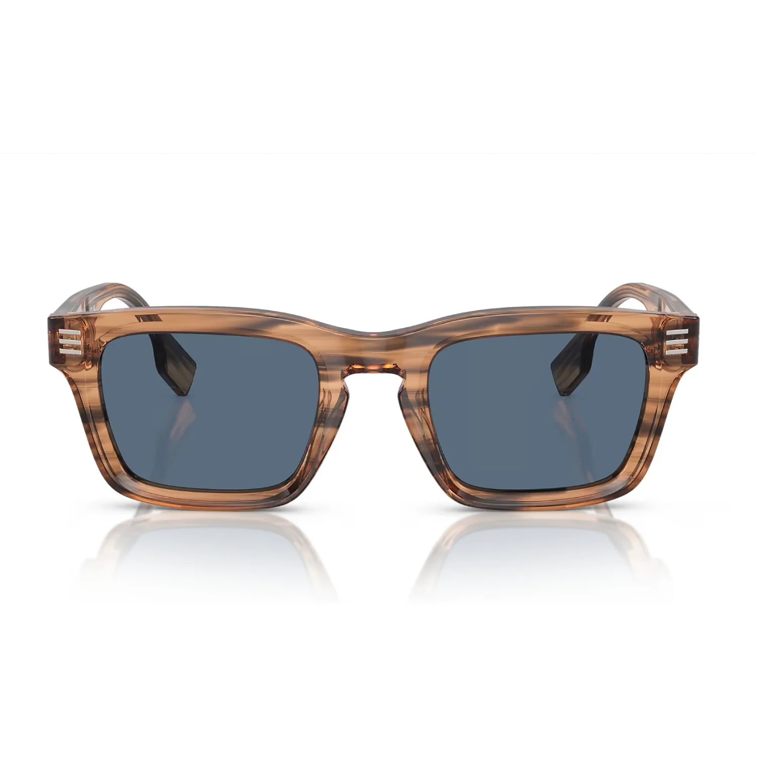 Burberry Men's BE4403 Rectangle Solid Color Sunglasses - Image 2