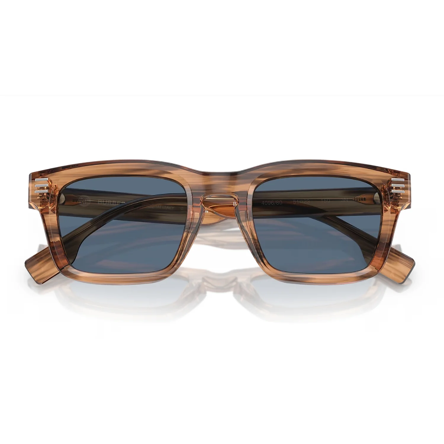 Burberry Men's BE4403 Rectangle Solid Color Sunglasses - Image 3