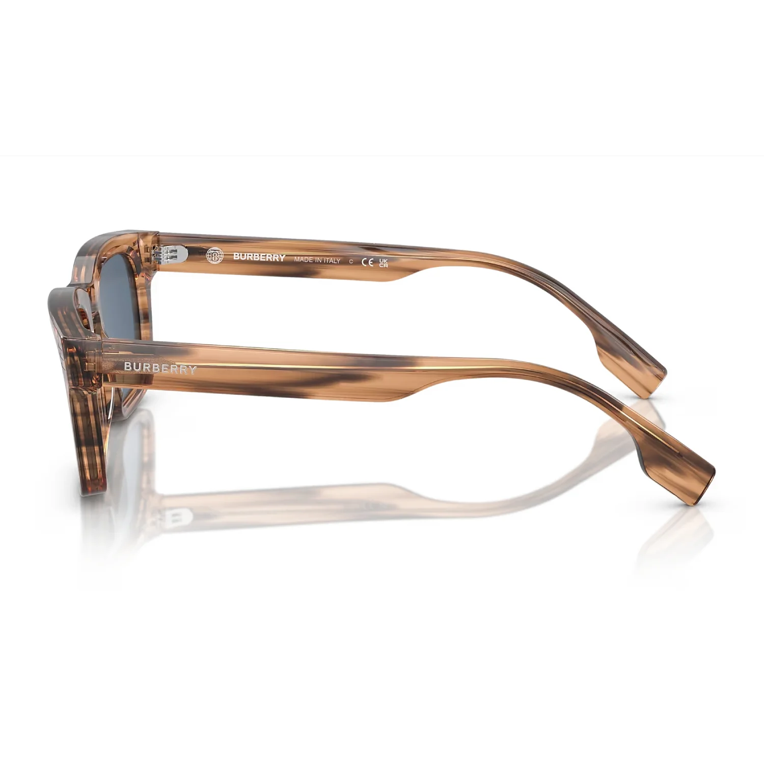 Burberry Men's BE4403 Rectangle Solid Color Sunglasses - Image 4